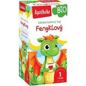 Apotheke DETSKÝ ČAJ BIO Feniklový 20× 1,5 g