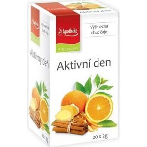 Apotheke Aktívny deň čaj 20× 2 g