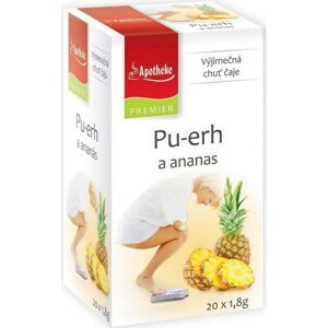 Apotheke Pu-erh a ananás čaj 20× 1,8 g
