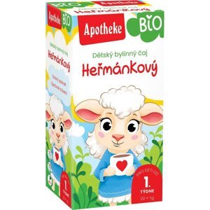 Apotheke DETSKÝ ČAJ BIO Harmančekový 20× 1 g