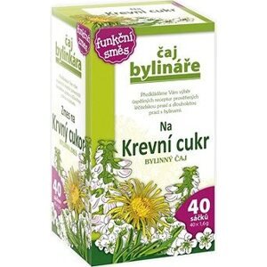 Čaj bylinára Na krvný cukor 40× 1,6 g