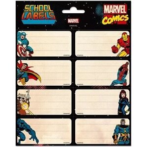 Marvel Avengers: Heroes - nálepky, 2 listy
