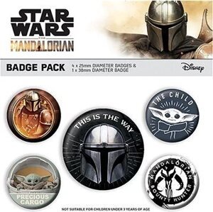 Star Wars The Mandalorian: This Is The Way – sada 5 odznakov
