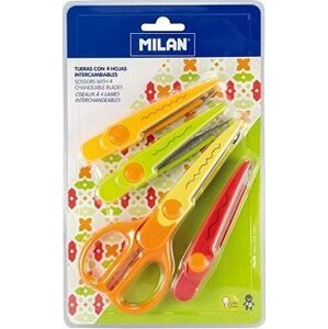 MILAN Zigzag, 16 cm + 4-náhradné čepele