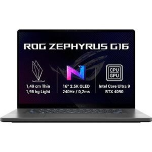 ASUS ROG Zephyrus G16 GU605MY-NEBULA026W Eclipse Gray kovový