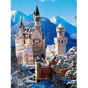 Norimpex Zámek Neuschwanstein v zimě 30 × 40 cm