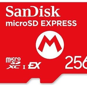 SanDisk MicroSD Express 256GB Nintendo Switch 2 (NVMe)