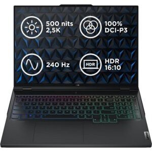 Lenovo Legion Pro 7 16IRX9H Eclipse Black kovový + podložka pod myš