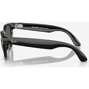 Meta Ray-Ban Meta Headliner Shiny Black Clear to Sapphire Transitions