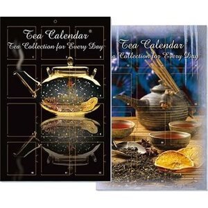 Pangea Tea Čajový adventný kalendár čierno-modrý