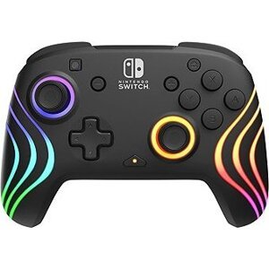 PDP Afterglow Wave Wireless Controller – Black – Nintendo Switch