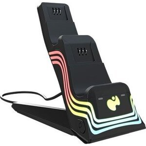 PDP Afterglow Wave Dual Charger - Black - Xbox