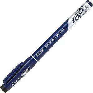 PILOT FriXion Fineliner L čierny