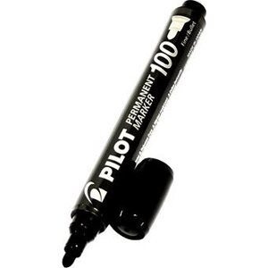 PILOT Permanent Marker 100 1 mm čierny