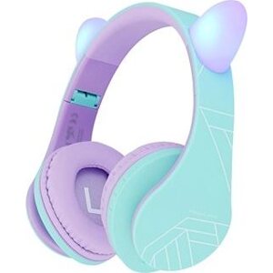 PowerLocus P2 Kids Cat Ears Purple/Teal