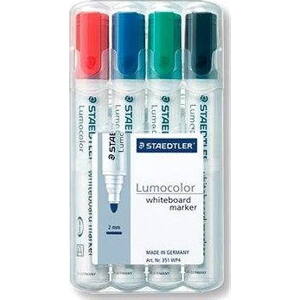STAEDTLER Lumocolor 351 2mm - súprava 4 farieb