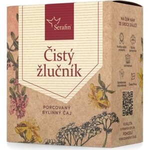 Serafin Čistý žlčník bylinný porciovaný čaj 15× 2,5 g vhodný pri žlčníkových kameňoch