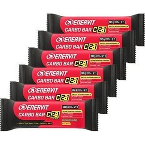 Enervit Carbo Bar C2:1 6 x 45g, brownie