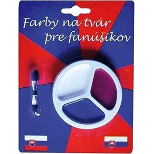 SPORTTEAM® Farby na tvár SR 1 2 ks