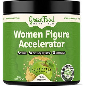 GreenFood Nutrition Women Figure Accelerator 240 g, juicy apple