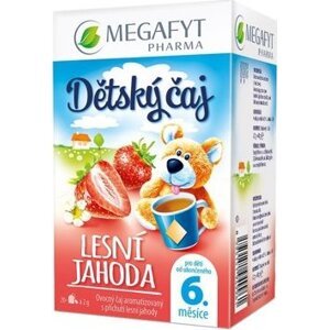 Megafyt Detský čaj Lesná jahoda 20× 2 g