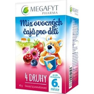 Megafyt Mix ovocných čajov pre deti 20× 2 g
