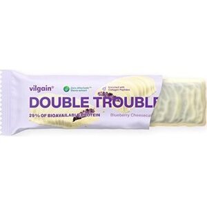 Vilgain Double Trouble Protein Bar 55 g Blueberry cheesecake