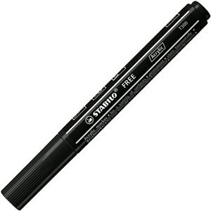 STABILO FREE Acrylic T300 2 – 3 mm, čierny