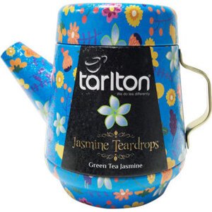 Tarlton Tea Pot Jasmine Teardrops green Tea plech 100 g