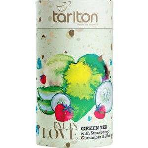 Tarlton Green Love Strawberry, Cucumber & Aloe vera papier 100 g