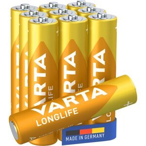 VARTA Longlife 10 AAA (Plastic free Wide Blister)