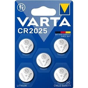 VARTA špeciálna lítiová batéria CR 2025 5 ks