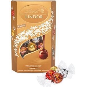 LINDT Lindor Gule pralinky Assorted 337 g