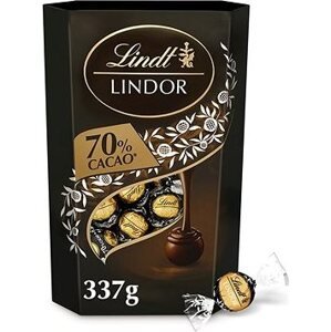 LINDT Lindor Gule pralinky Dark 70 % 337 g