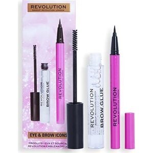 REVOLUTION Eye & Brow Icons Gift, súprava