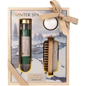 ACCENTRA Winter Spa v drevenej krabičke s kefkou na nechty a pemzou 60 ml