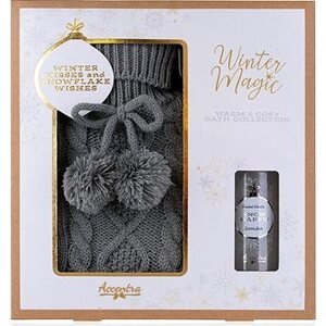 ACCENTRA Winter Magic s ohrievačom/fliaš na vodu s pleteným obalom 100 ml