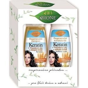 BIONE COSMETICS Darčeková súprava Keratín + Klíčkový olej 520 ml