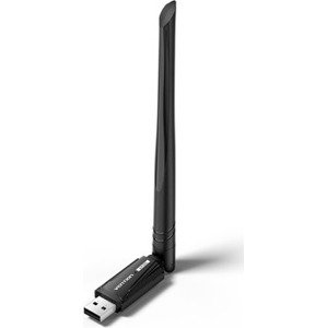 Vention AX300 USB Wi-Fi Single Band Adapter With High Gain Antenna – Black