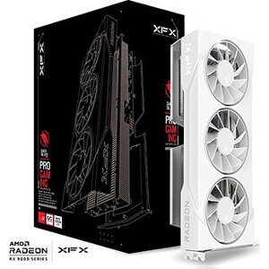 XFX Swift AMD Radeon RX 9060 XT OC White 16G Triple Fan